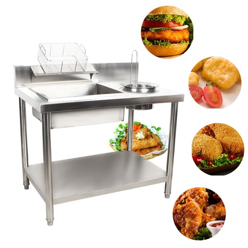 Commercial breading table - commercial,
